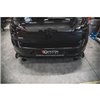 Maxton - Lames De Pare-Chocs Arrière Latérales VW Golf 7 GTI TCR Rouge