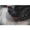 Maxton - Lames De Pare-Chocs Arrière Latérales VW Golf 7 GTI TCR Rouge