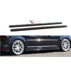 Maxton - Rajouts Des Bas De Caisse Volkswagen Caddy Mk. 4 Noir Brillant