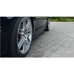 Maxton - Rajouts Des Bas De Caisse Volkswagen Caddy Mk. 4 Noir Brillant