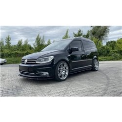 Maxton - Rajouts Des Bas De Caisse Volkswagen Caddy Mk. 4 Noir Brillant