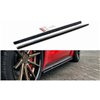 Maxton - Rajouts Des Bas De Caisse Ford Mustang Mk. 6 Facelift Noir Brillant