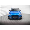 Maxton - Street Pro Lame Du Pare-Chocs Avant Ford Focus ST / ST-Line Mk4 Noir + Rabats Brillant