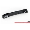 Maxton - Rajout Du Pare-Chocs Arriere + Faux Pot D'échappement Audi A7 S-Line C8 / S7 C8 / C8 Facelift / S7 Facelift Noir Brilla
