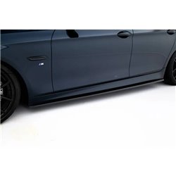 Maxton - Rajouts Des Bas De Caisse V.2 BMW 5 F10/F11 M-Pack / M5 Noir Brillant