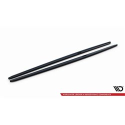 Maxton - Rajouts Des Bas De Caisse V.2 BMW 5 F10/F11 M-Pack / M5 Noir Brillant