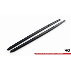 Maxton - Rajouts Des Bas De Caisse V.2 BMW 5 F10/F11 M-Pack / M5 Noir Brillant