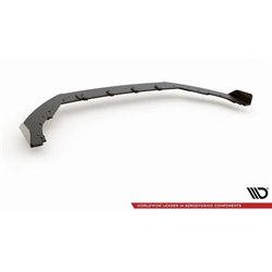 Maxton - Street Pro Lame Du Pare-Chocs Avant Ford Focus ST / ST-Line Mk4 Noir-Rouge + Rabats Brillant
