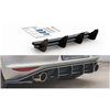 Maxton - Street Pro Central Diffuseur Arriere V.1 VW Golf 7 GTI Noir