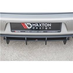 Maxton - Street Pro Central Diffuseur Arriere V.1 VW Golf 7 GTI Noir
