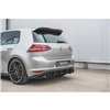 Maxton - Street Pro Central Diffuseur Arriere V.1 VW Golf 7 GTI Noir
