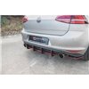 Maxton - Street Pro Central Diffuseur Arriere V.1 VW Golf 7 GTI Noir