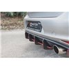 Maxton - Street Pro Central Diffuseur Arriere V.1 VW Golf 7 GTI Noir