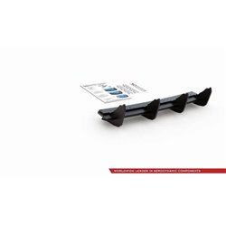 Maxton - Street Pro Central Diffuseur Arriere V.1 VW Golf 7 GTI Noir