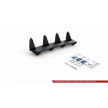 Maxton - Street Pro Central Diffuseur Arriere V.1 VW Golf 7 GTI Noir
