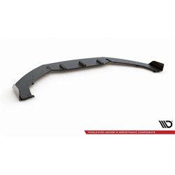 Maxton - Street Pro Lame Du Pare-Chocs Avant Audi RS3 8V Sportback Noir + Rabats Brillant 