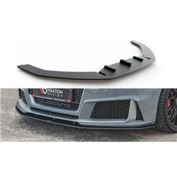 Maxton - Street Pro Lame Du Pare-Chocs Avant Audi RS3 8V Sportback Noir-Rouge