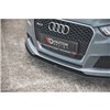 Maxton - Street Pro Lame Du Pare-Chocs Avant Audi RS3 8V Sportback Noir-Rouge