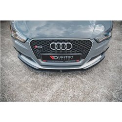 Maxton - Street Pro Lame Du Pare-Chocs Avant Audi RS3 8V Sportback Noir-Rouge