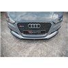 Maxton - Street Pro Lame Du Pare-Chocs Avant Audi RS3 8V Sportback Noir-Rouge