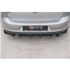 Maxton - Street Pro Lame Du Pare Chocs Arriere V.1 VW Golf 7 GTI Noir-Rouge