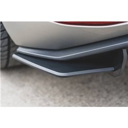 Maxton - Street Pro Lame Du Pare Chocs Arriere V.1 VW Golf 7 GTI Noir-Rouge