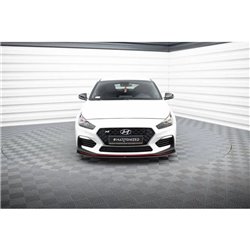 Maxton - Street Pro Lame Du Pare-Chocs Avant Hyundai I30 N Mk3 Hatchback / Fastback Noir