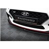 Maxton - Street Pro Lame Du Pare-Chocs Avant Hyundai I30 N Mk3 Hatchback / Fastback Noir