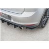 Maxton - Street Pro Lame Du Pare Chocs Arriere V.1 VW Golf 7 GTI Rouge