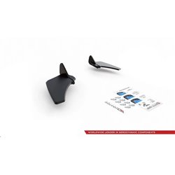 Maxton - Street Pro Lame Du Pare Chocs Arriere V.1 VW Golf 7 GTI Rouge