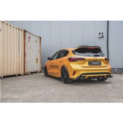 Maxton - Street Pro Central Diffuseur Arriere Ford Focus ST Mk4 Rouge