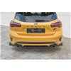 Maxton - Street Pro Central Diffuseur Arriere Ford Focus ST Mk4 Rouge
