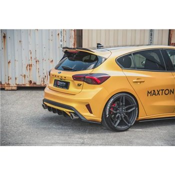 Maxton - Street Pro Lame Du Pare Chocs Arriere Ford Focus ST Mk4 Noir