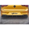 Maxton - Street Pro Central Diffuseur Arriere V.1 Volkswagen Golf Mk8 Rouge