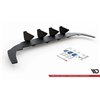 Maxton - Street Pro Central Diffuseur Arriere V.1 Volkswagen Golf Mk8 Rouge