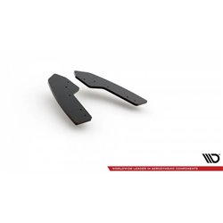 Maxton - Street Pro Lame Du Pare Chocs Arriere Audi RS3 8V Sportback Noir-Rouge