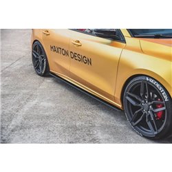 Maxton - Street Pro Rajouts Des Bas De Caisse Ford Focus ST / ST-Line Mk4 Noir