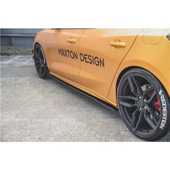 Maxton - Street Pro Rajouts Des Bas De Caisse Ford Focus ST / ST-Line Mk4 Noir
