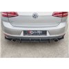 Maxton - Street Pro Lame Du Pare Chocs Arriere V.2 VW Golf 7 GTI Noir