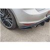 Maxton - Street Pro Lame Du Pare Chocs Arriere V.2 VW Golf 7 GTI Noir