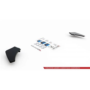 Maxton - Street Pro Lame Du Pare Chocs Arriere V.2 VW Golf 7 GTI Noir