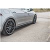 Maxton - Sports Durabilité Rajouts Des Bas De Caisse Pour VW Golf 7 GTI Rouge