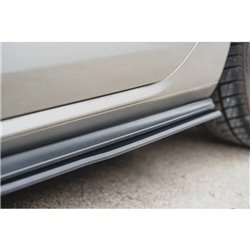 Maxton - Sports Durabilité Rajouts Des Bas De Caisse Pour VW Golf 7 GTI Rouge