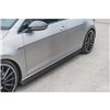 Maxton - Sports Durabilité Rajouts Des Bas De Caisse Pour VW Golf 7 GTI Rouge