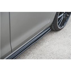 Maxton - Sports Durabilité Rajouts Des Bas De Caisse Pour VW Golf 7 GTI Rouge