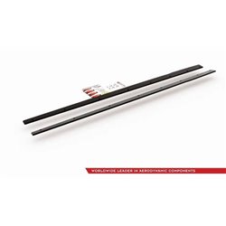 Maxton - Sports Durabilité Rajouts Des Bas De Caisse Pour VW Golf 7 GTI Rouge