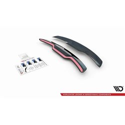 Maxton - Becquet V.2 Audi RS3 8V / 8V FL Sportback Noir Brillant