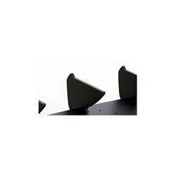 Maxton - Street Pro Central Diffuseur Arriere V.1 Volkswagen Golf Mk8 Noir-Rouge