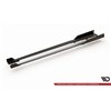 Maxton - Street Pro Rajouts Des Bas De Caisse Audi RS3 8V Sportback Noir-Rouge + Rabats Brillant