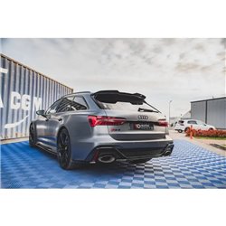Maxton - Becquet Central V.2 Audi RS6 C8 / C8 Facelift Noir Brillant